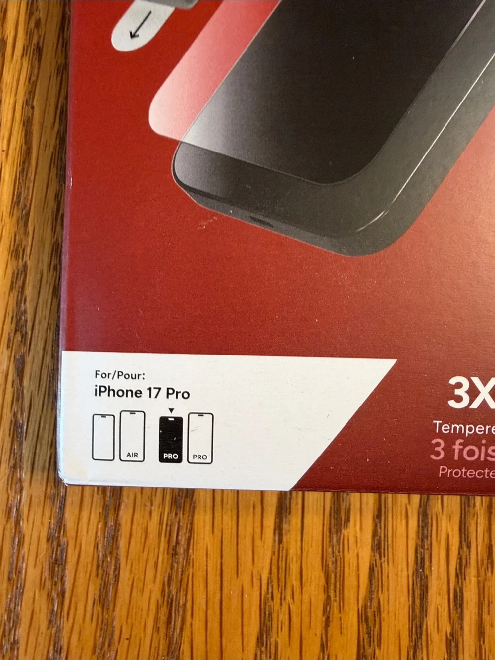 ZAGG InvisibleShield Glass+ Screen Protector for iPhone 17 Pro